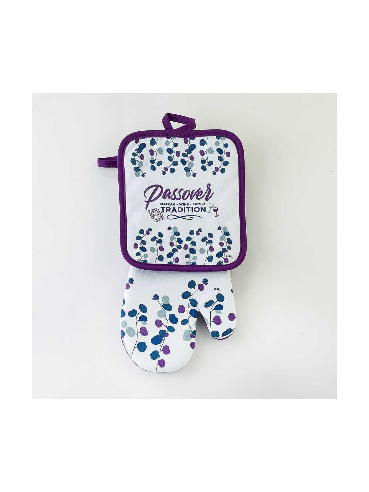 "Passover Spring Blossoms" Hostess Set | All Judaica | Judaica