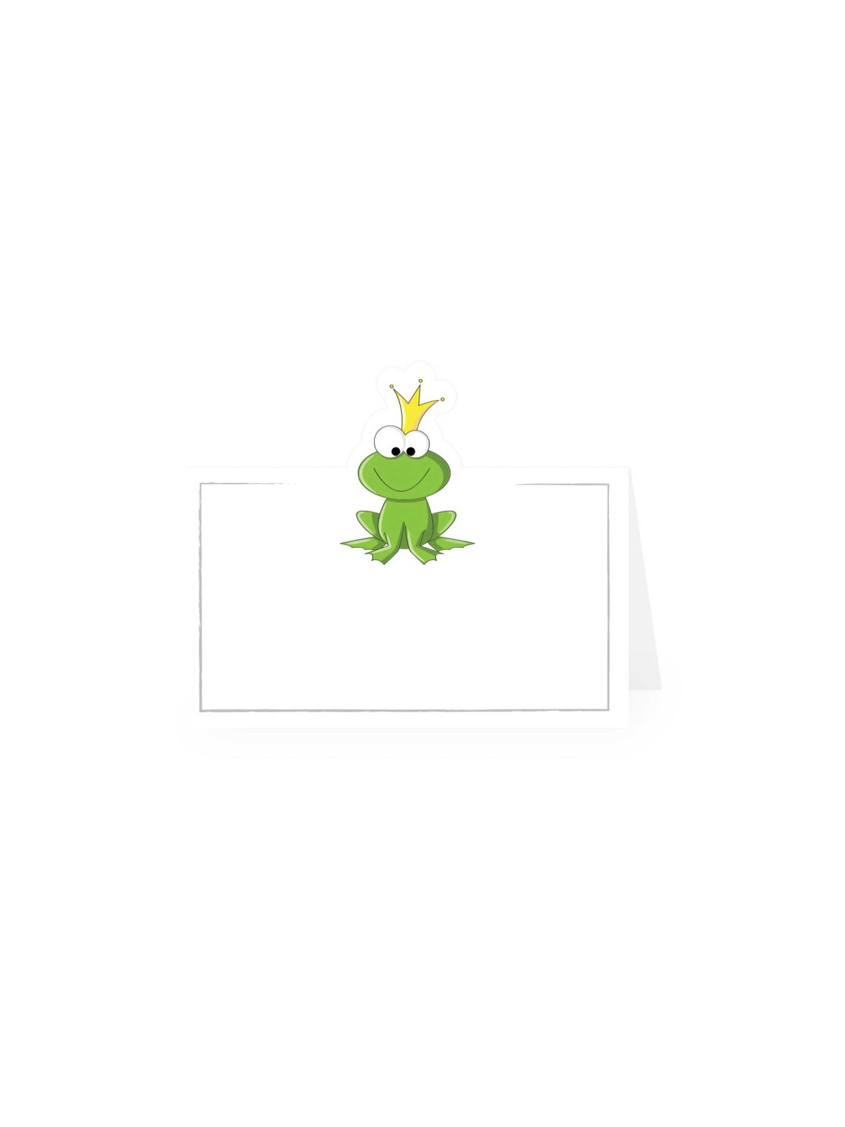 Frog Place Cards - Pack of 12 | All Judaica | Judaica