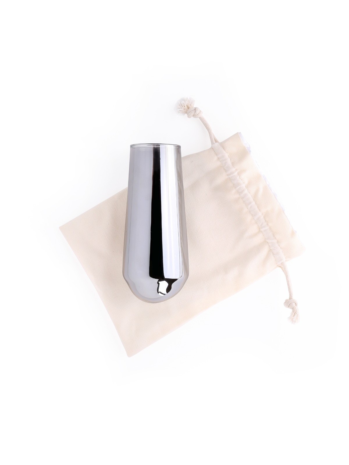 Metallic Grey Modern Wedding Breaking Glass Bag By | Wedding | Judaica