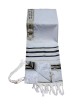 Acrylic (Imitation Wool) Tallit Prayer Shawl in Bl | Tallit/Tallis | J