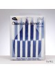 Two-Tone Blue & White Hanukkah Candles | Hanukkah | Judaica