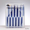 Two-Tone Blue & White Hanukkah Candles | Hanukkah | Judaica