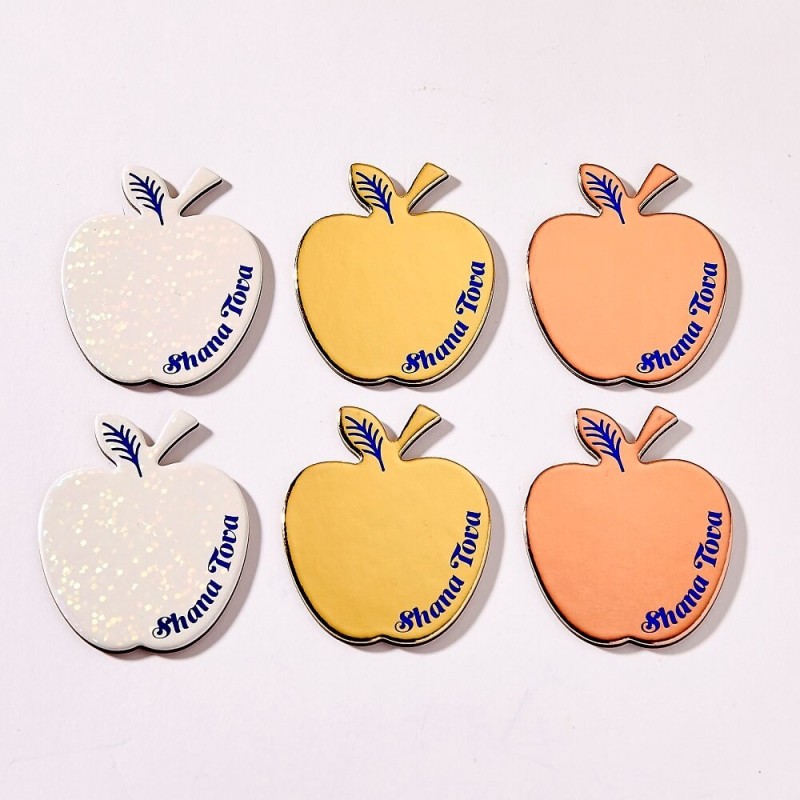 Shana Tova Tablescatters, 12 Foiled Apples | Home Goods | Judaica
