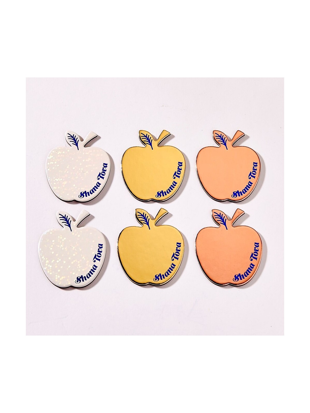 Shana Tova Tablescatters, 12 Foiled Apples | Home Goods | Judaica