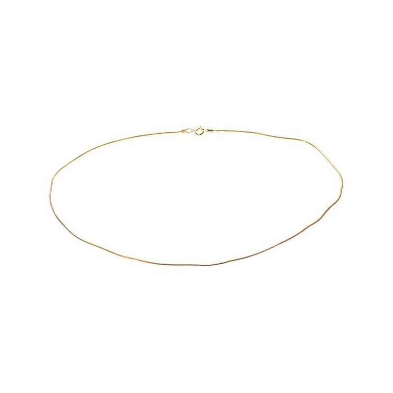 16-Inch Gold-Plated Cable Necklace Chain | Jewelry | Judaica