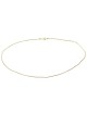 16-Inch Gold-Plated Cable Necklace Chain | Jewelry | Judaica