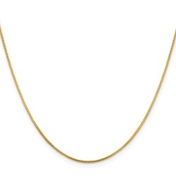 16-Inch Gold-Plated Cable Necklace Chain | Jewelry | Judaica