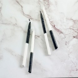 Two-Tone Black & White Hanukkah Candles | Hanukkah | Judaica