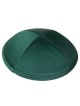 Dark Green Deluxe Satin Kippah | Kippahs | Judaica