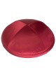 Burgundy Deluxe Satin Kippah | Kippahs | Judaica