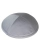 Grey Deluxe Satin Kippah | Kippahs | Judaica