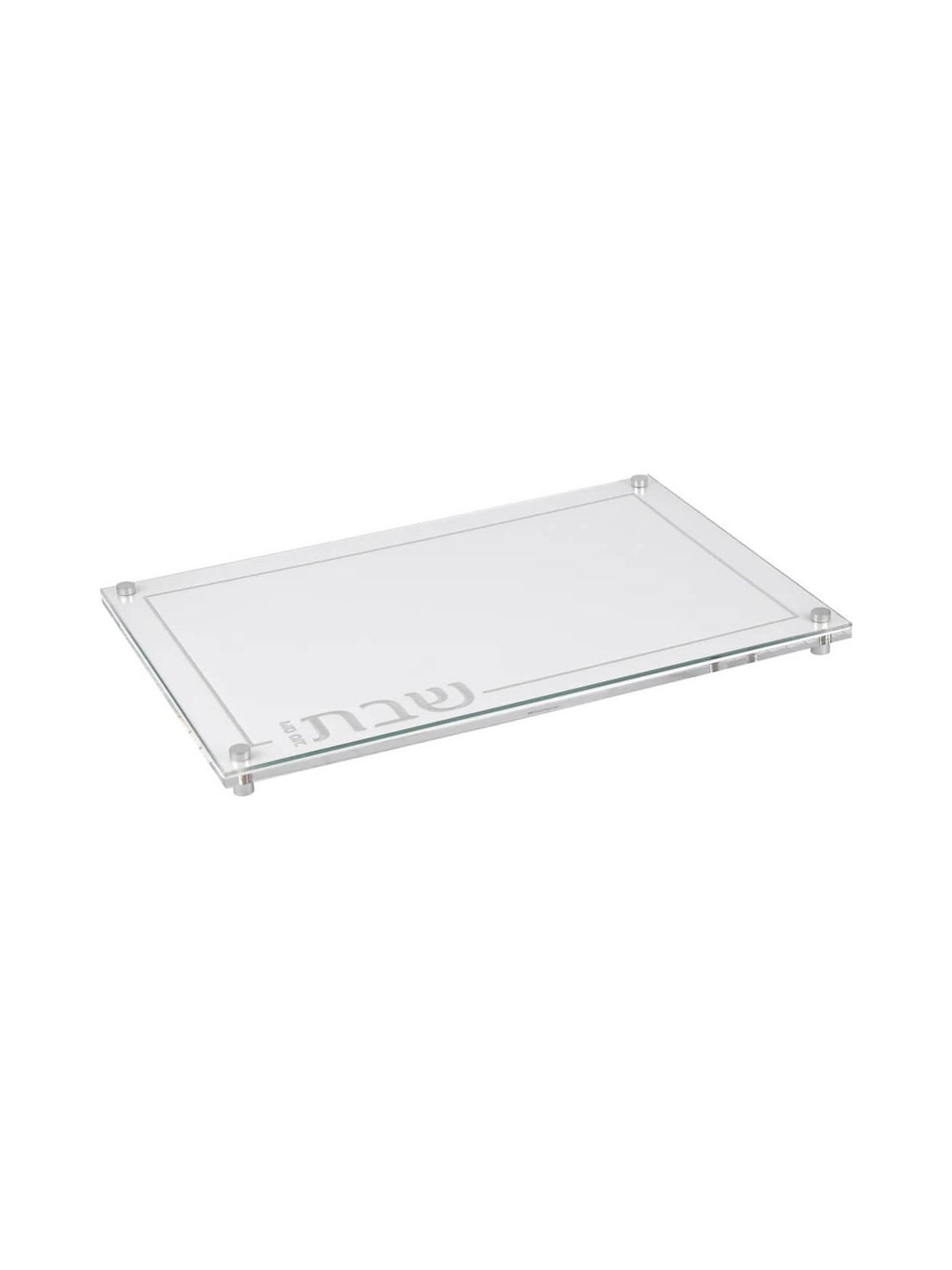 Embroidered Leatherette Lucite and Glass Top Chall | Home Goods | Juda