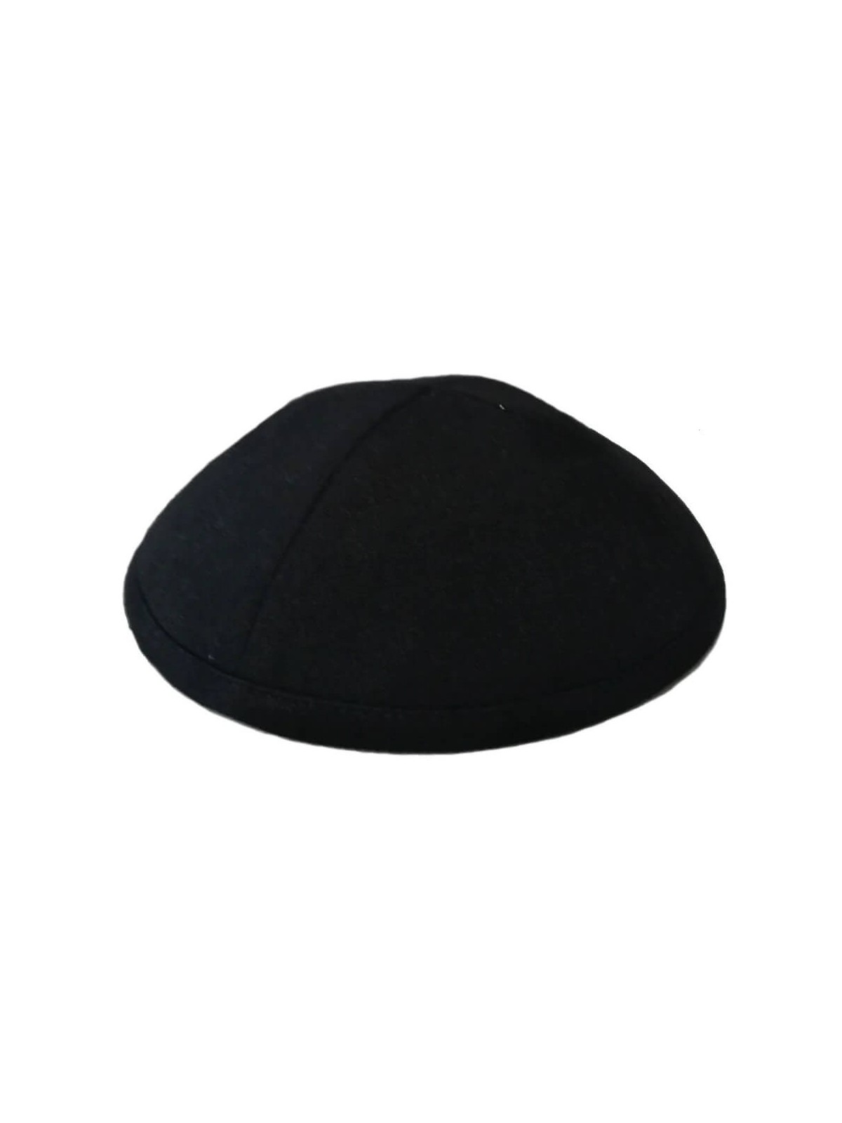 Black Deluxe Linen Kippah | Kippahs | Judaica