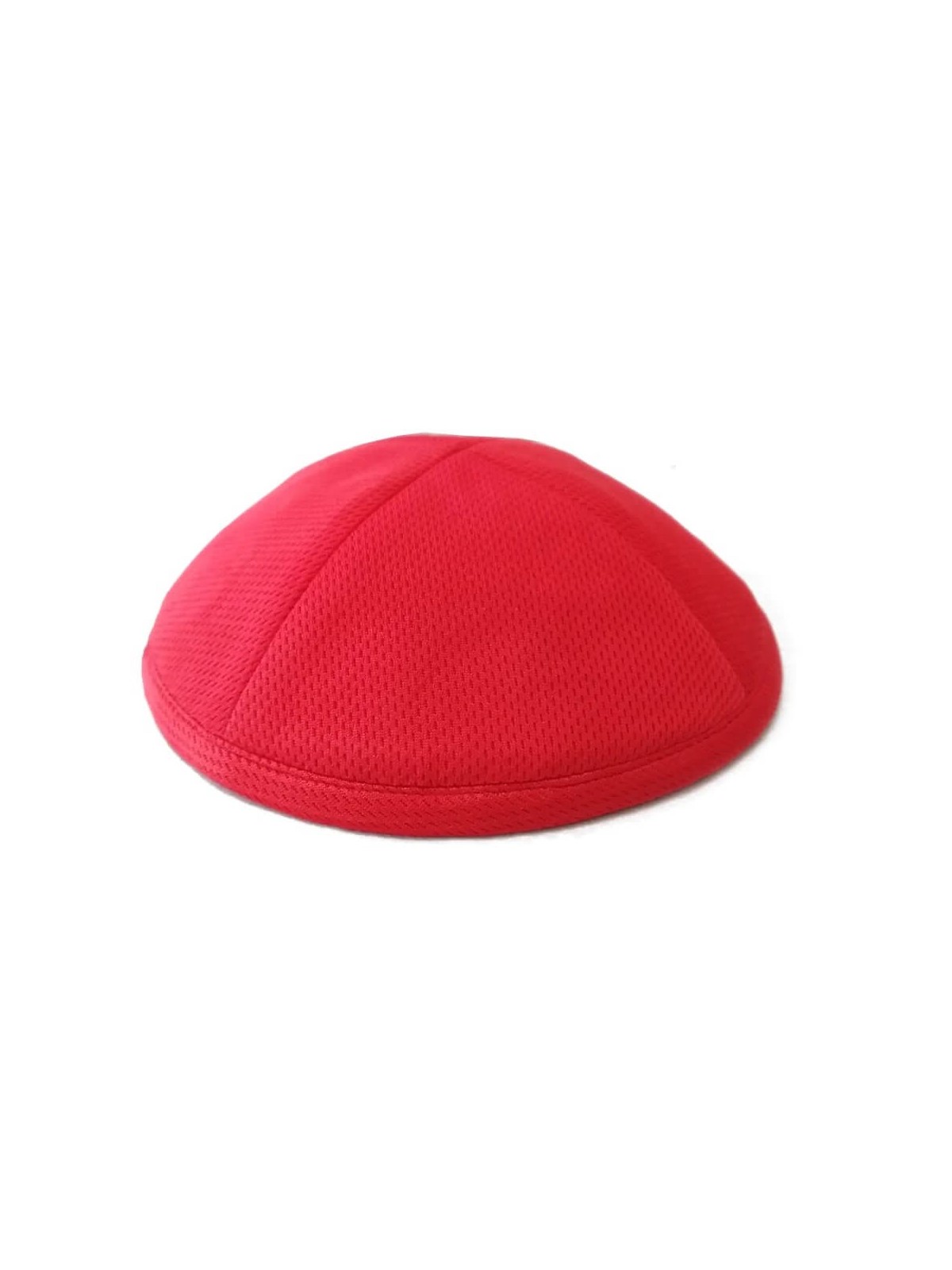 Red Mesh Kippah | Kippahs | Judaica