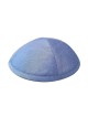 Light Blue Raw Silk Kippah | Kippahs | Judaica