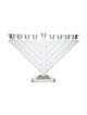 Triangular Crystal Menorah | Hanukkah | Judaica
