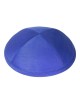 Royal Blue Raw Silk Kippah | Kippahs | Judaica