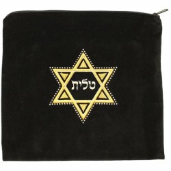 Embroidered Star of David Tallit and Tefillin Bag  | Tallit/Tallis | J