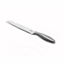 12" Stainless Steel Matte Silver Knife | Challah Knives | Judaica