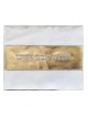 Faux Leather Challah Cover - White & Gold | Challah Covers | Judaica