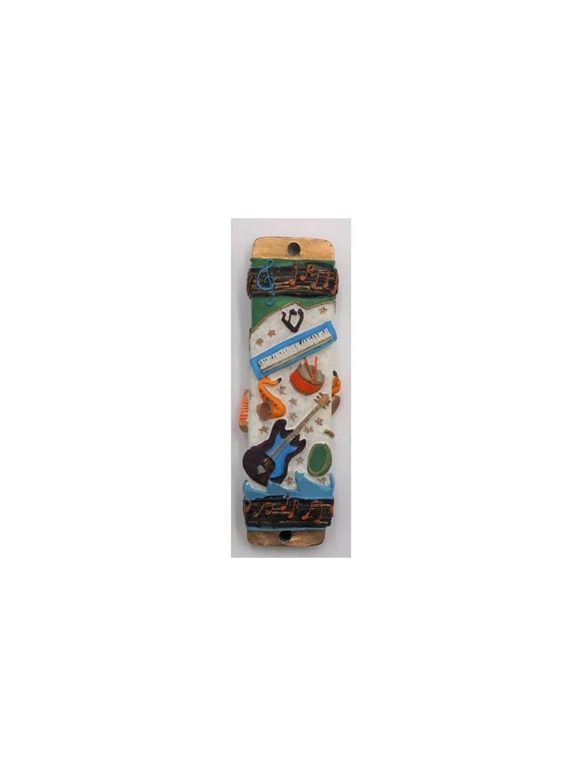 Musical Mezuzah Case | Mezuzahs | Judaica
