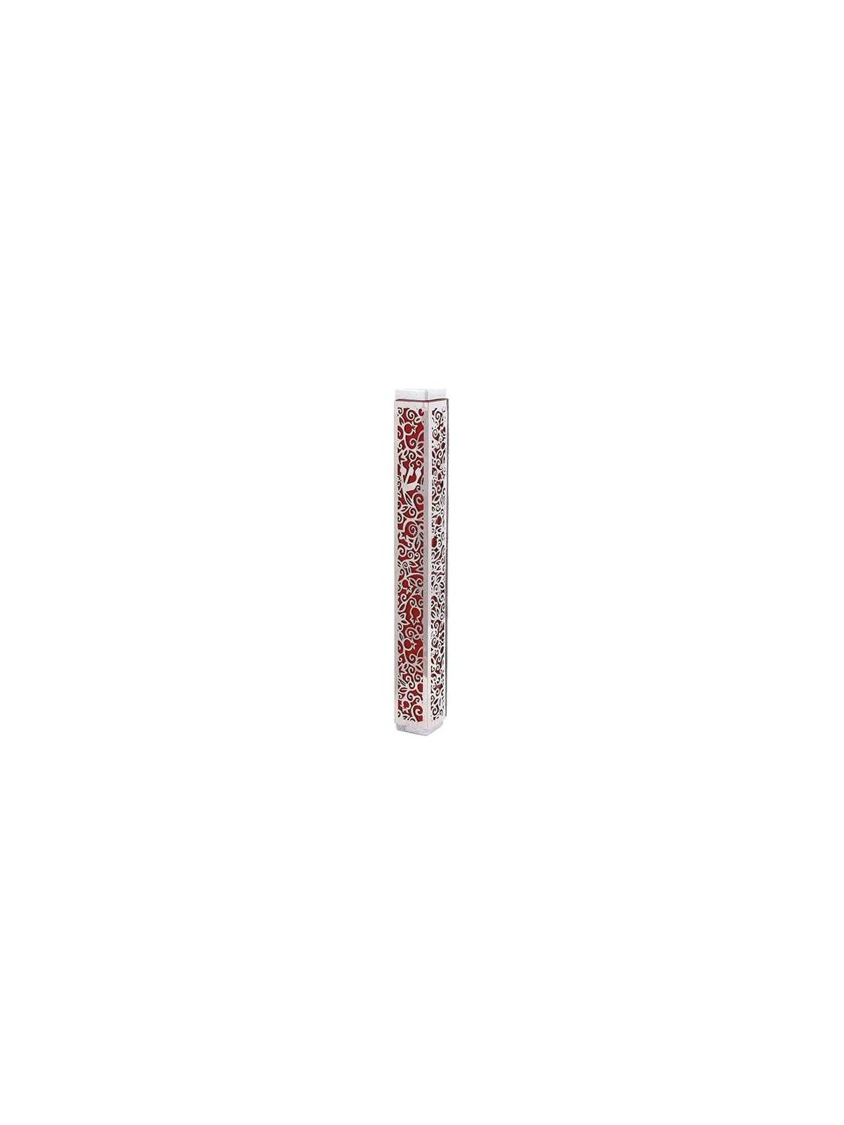 Lasercut Pomegranate Mezuzah Case By Yair Emanuel | Mezuzahs | Judaica