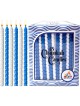 Blue & White Twisted Chanukah Candles | Hanukkah | Judaica