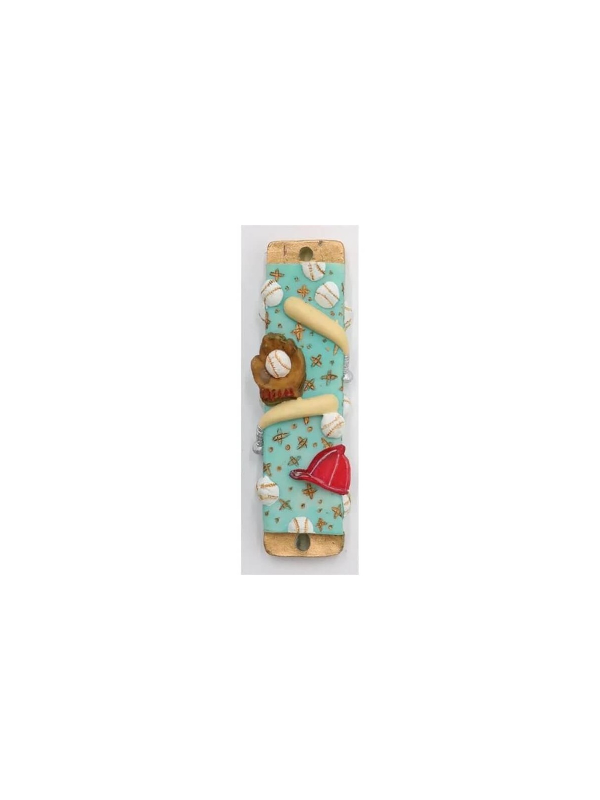 Baseball Mezuzah Case | Mezuzahs | Judaica