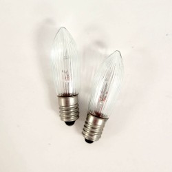 Set of 2 Replacement Incandescent Bulbs | Candle Holders | Judaica