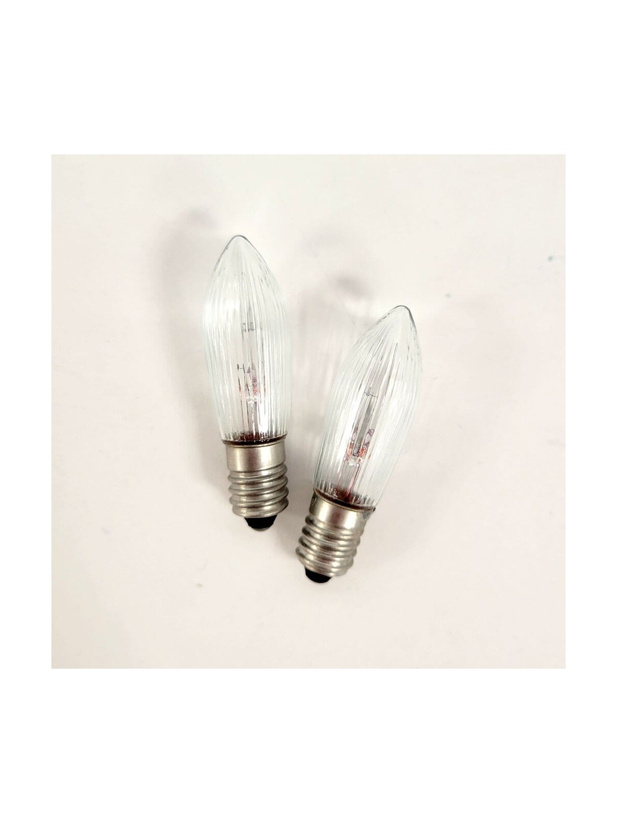 Set of 2 Replacement Incandescent Bulbs | Candle Holders | Judaica