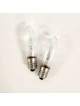 Set of 2 Replacement Incandescent Bulbs | Candle Holders | Judaica