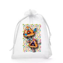 Purim Organza Bags - Pack of 6 | Purim | Judaica
