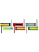 Colorful Wooden Gragger - Assorted Colors | Purim | Judaica