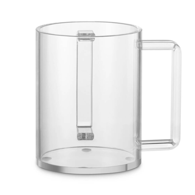Acrylic Washing Cup Clear 5" | Washing Cups | Judaica