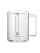 Acrylic Washing Cup Clear 5" | Washing Cups | Judaica