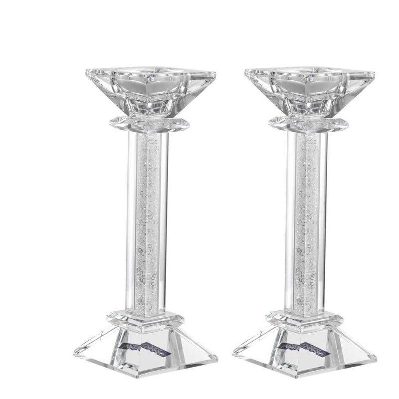 Crystal Candlesticks/Tealight Candle Holder - Clea | Candle Holders |