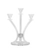 Candelabra 3 White Stones 14" | Candle Holders | Judaica
