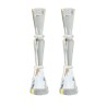 Tall Elegant Crystal Candlesticks | Candle Holders | Judaica