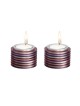 Discs Candle Holders - Maroon | Candle Holders | Judaica