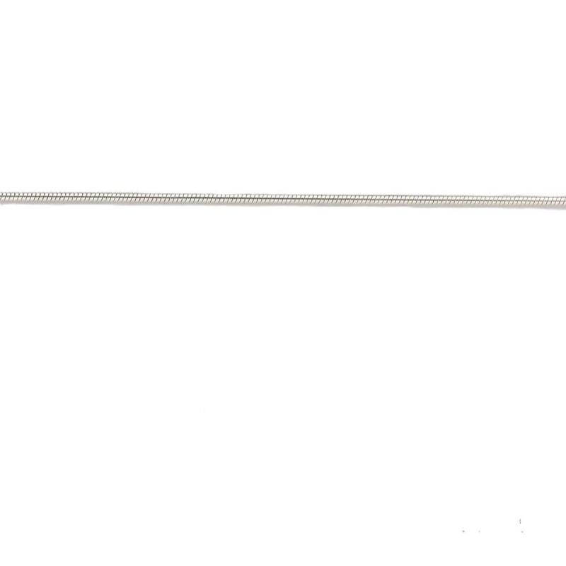 Sterling Silver Snake Chain - 18" Long | Jewelry | Judaica