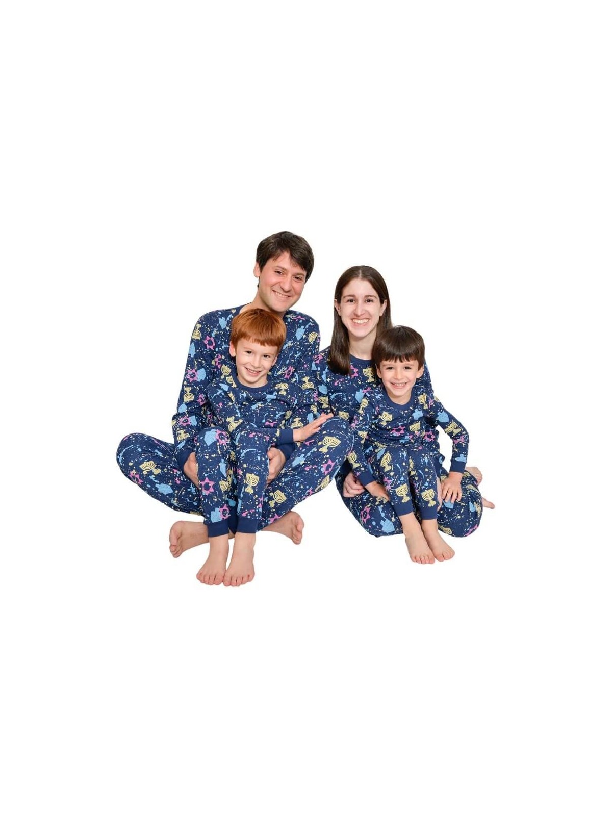 Splatter Paint Hanukkah Pajamas | Apparel | Judaica