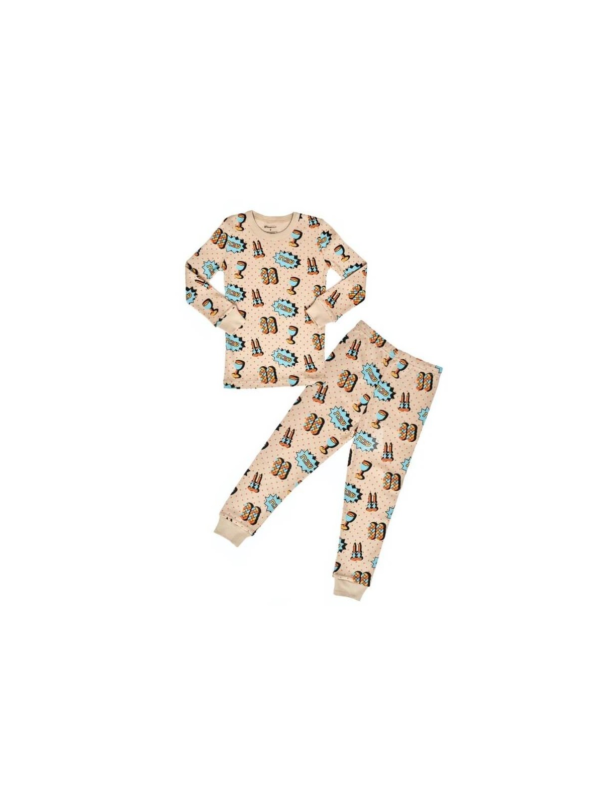 Shabbat Pop Art Pajamas | Apparel | Judaica