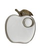 White Enamel Apple Tray/Honey Dish | Rosh Hashanah | Judaica