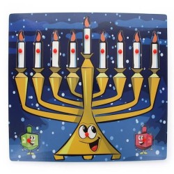 Children's Chanukah Menorah Puzzle | All Judaica | Judaica