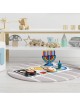 Ensemble de jeu pour enfants en bois de luxe Hanoucca | Tout Judaïca | Judaïca