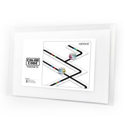 Kit de base de carreaux magnétiques à code couleur Ozobot | Tout Judaïca | Judaïca