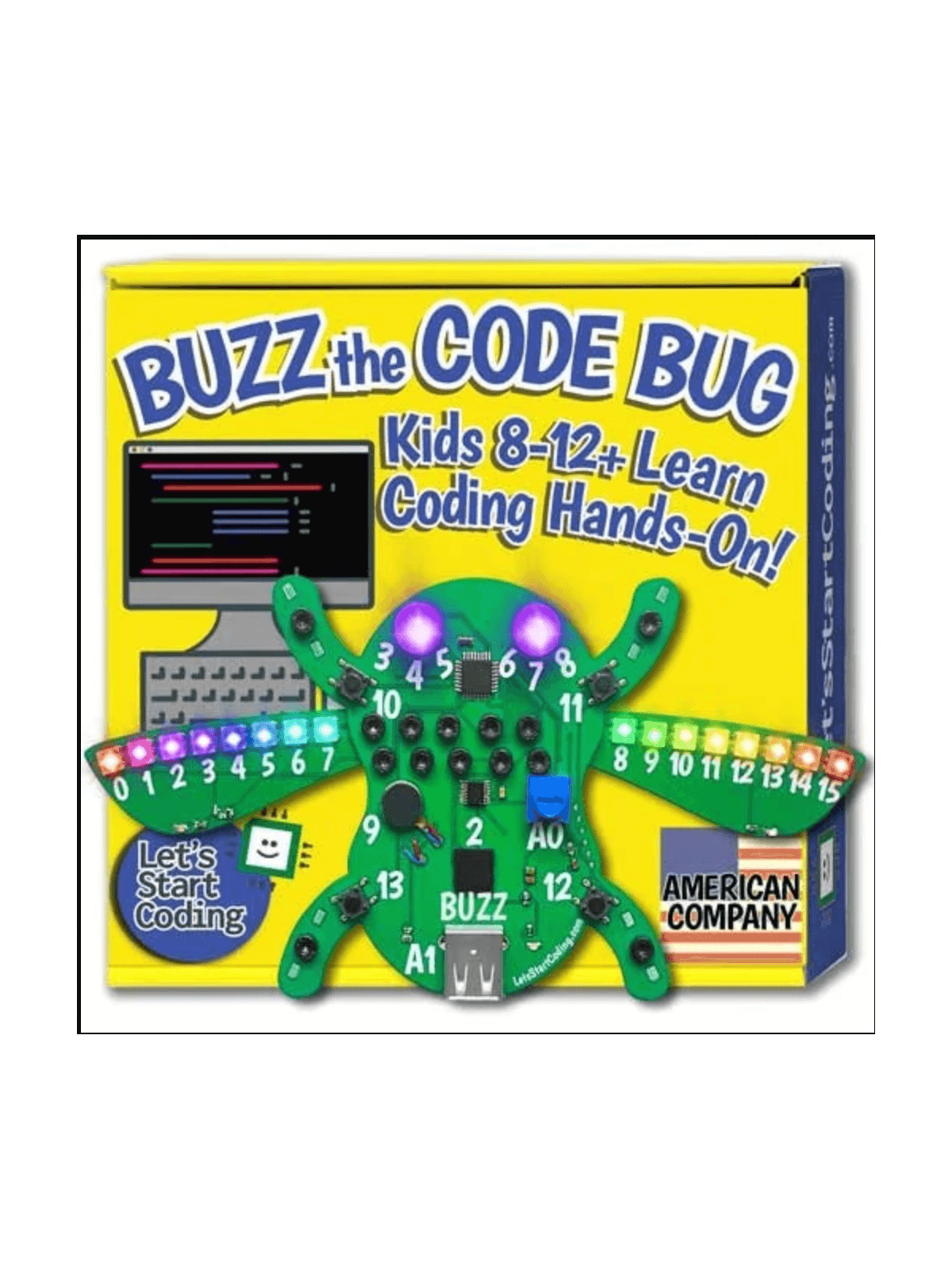 בואו נתחיל בקידוד- Buzz the Code Bug | כל יודאיקה | יוּדָאִיקָה