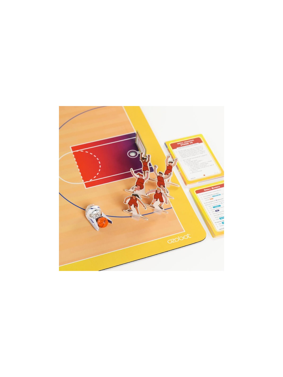 Ozobot Challenge Mat Basketball | All Judaica | Judaica