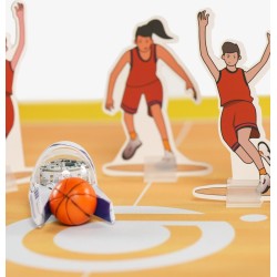 Ozobot Challenge Mat Basketball | All Judaica | Judaica