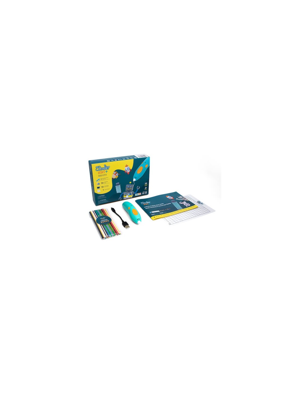 Ensemble de stylos 3Doodler Start+ Essentials (avec Dood gratuit | All Judaica | Jud